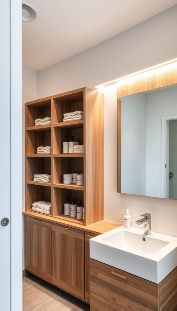 built-in storage design